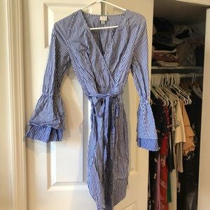 Bell sleeve summer dress